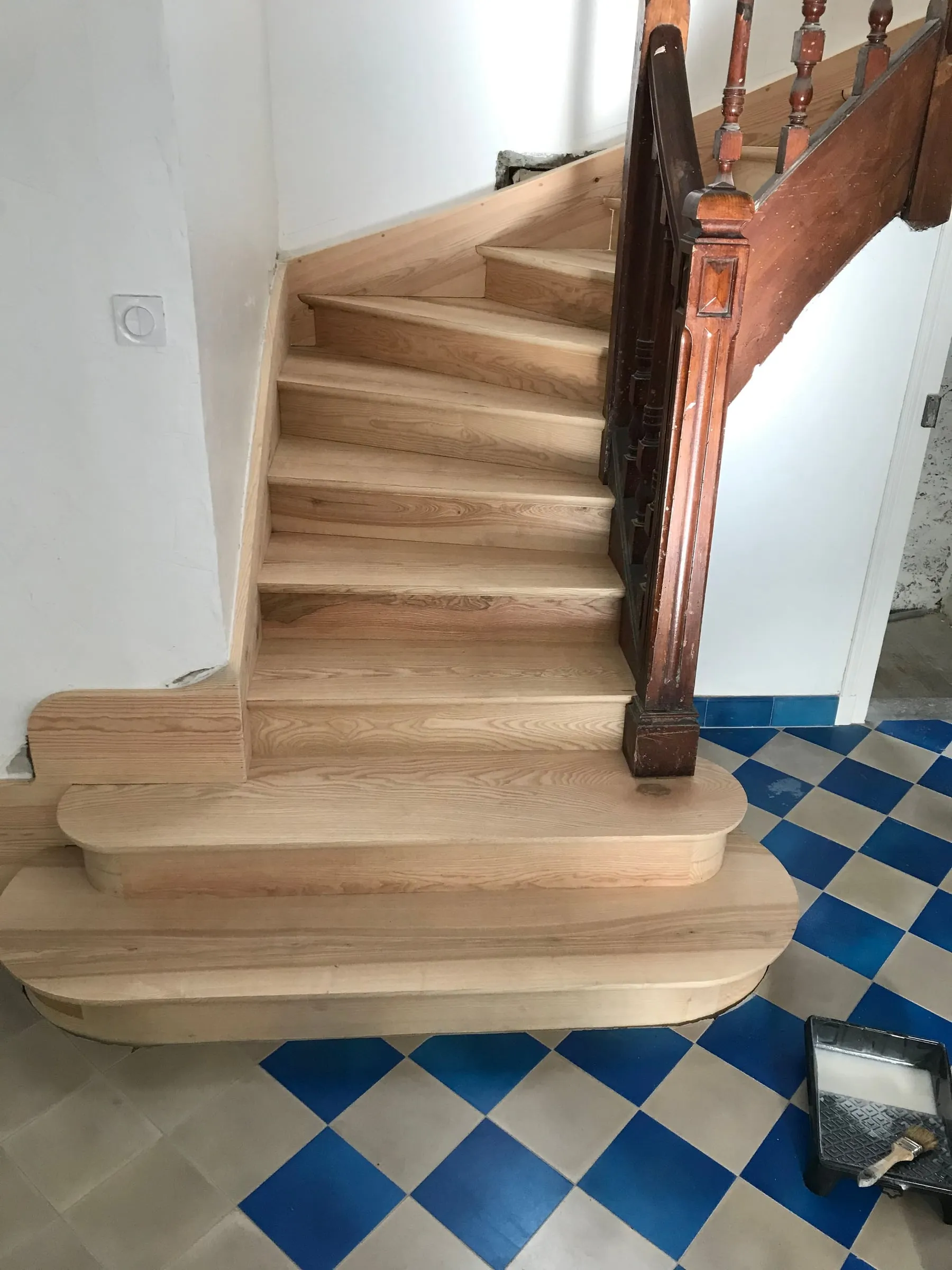 Escalier ou garde-corps sur mesure — ouvrage terminé, photo 1